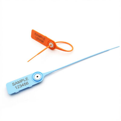 200 mm di sigillo di plastica stretta per la sicurezza Tag Indicativo bianco e laser / stampa a caldo