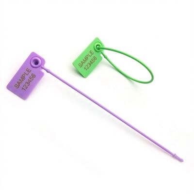 1.70 g/pc ABS US-PS170FL Sigillo di sicurezza in plastica a prova di manomissione per abbigliamento abbigliamento scarpe