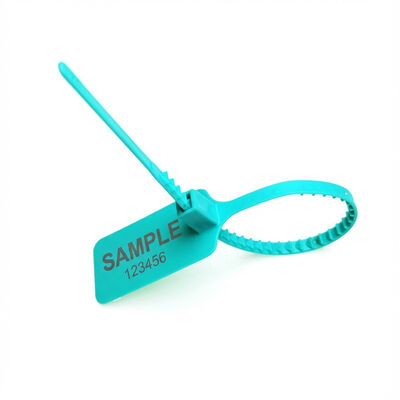 Sigillo di sicurezza in plastica a prova di manomissione di grande bandiera per sacchetti di bagagli Area di marcatura L 49,5 * W 30 mm